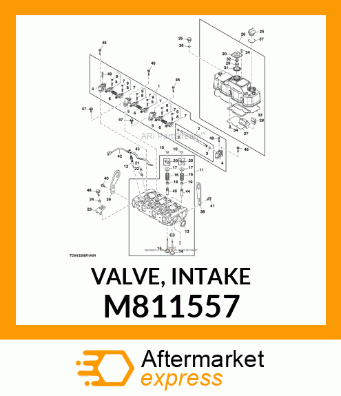 VALVE, INTAKE M811557