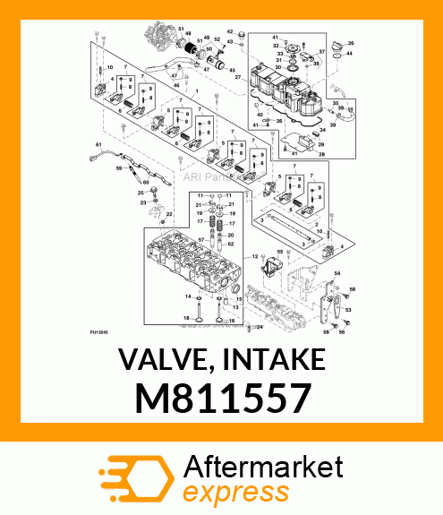 VALVE, INTAKE M811557