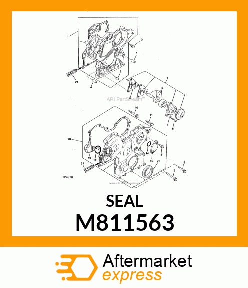 SEAL, OIL M811563