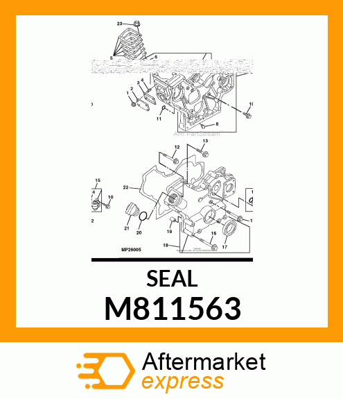 SEAL, OIL M811563