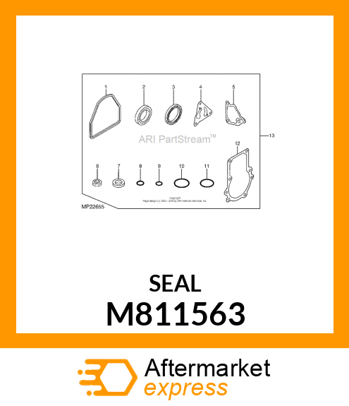 SEAL, OIL M811563