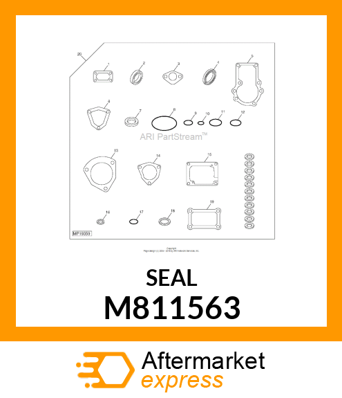 SEAL, OIL M811563