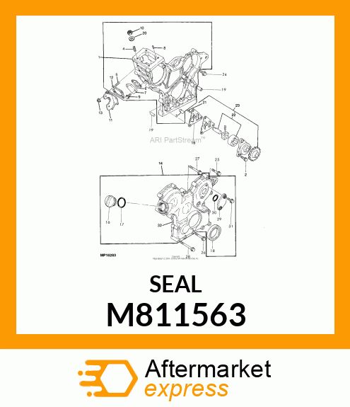 SEAL, OIL M811563