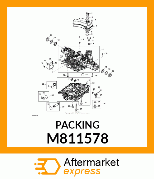 PACKING 1A 2040 M811578