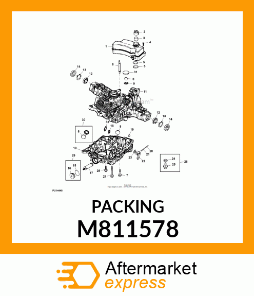 PACKING 1A 2040 M811578