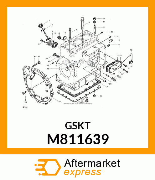 GASKET,FI PUMP CHAMBER COVER M811639