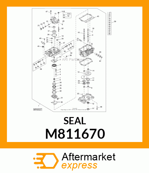 SEAL, OIL (153007) M811670