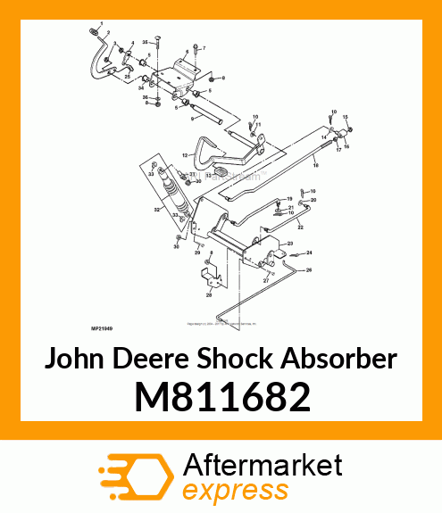 ABSORBER, SHOCK M811682