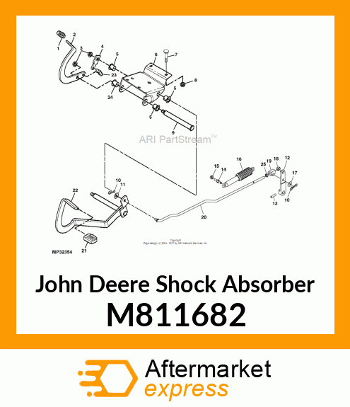 ABSORBER, SHOCK M811682