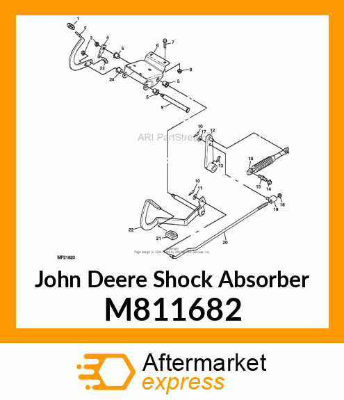 ABSORBER, SHOCK M811682