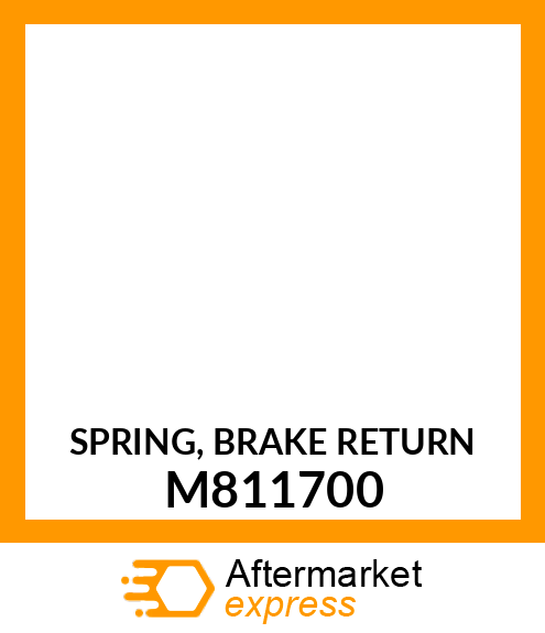 SPRING, BRAKE RETURN M811700