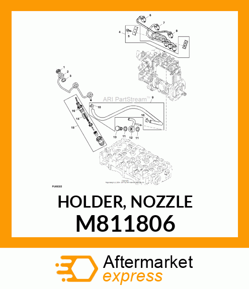 HOLDER, NOZZLE M811806