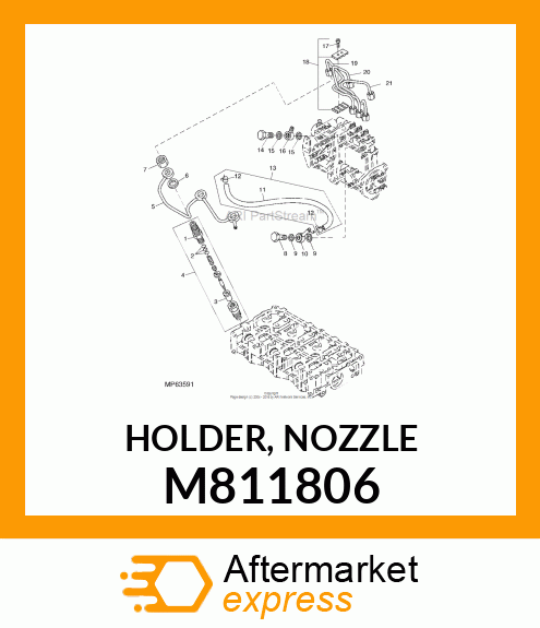 HOLDER, NOZZLE M811806