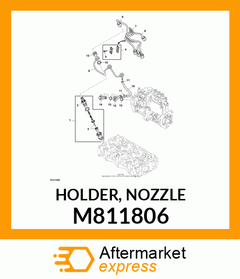 HOLDER, NOZZLE M811806