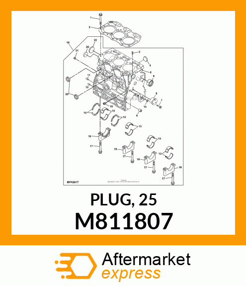 PLUG, 25 M811807