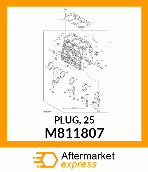 PLUG, 25 M811807