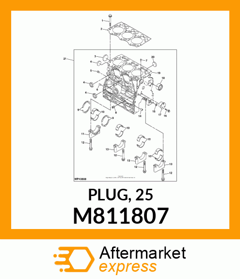 PLUG, 25 M811807