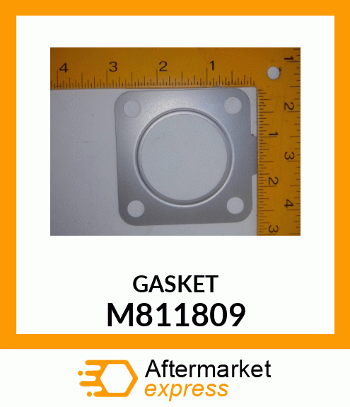 GASKET, GASKET, SILENCER M811809