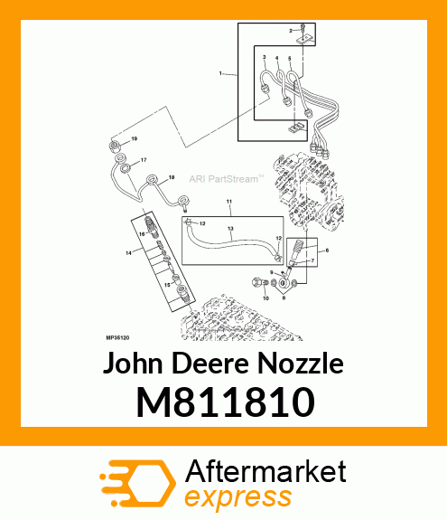 NOZZLE ASSEMBLY M811810