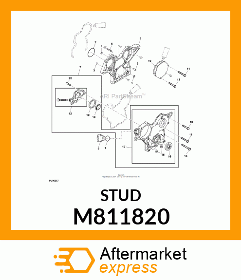 STUD M811820