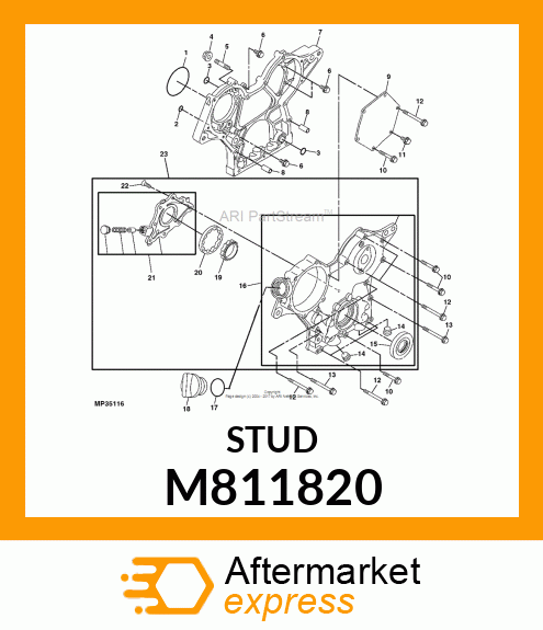 STUD M811820