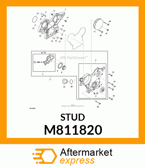 STUD M811820