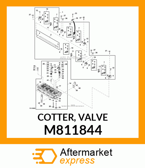 COTTER, VALVE M811844