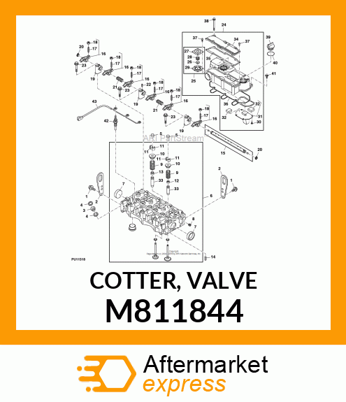 COTTER, VALVE M811844