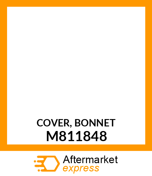 COVER, BONNET M811848