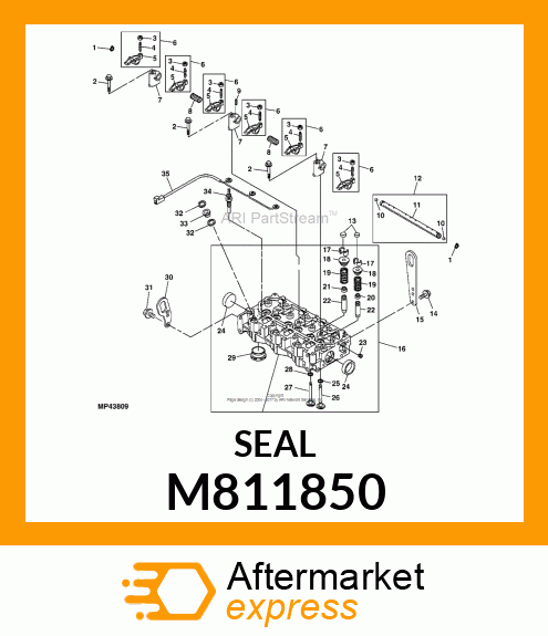 SEAL, VALVE STEM, IN M811850