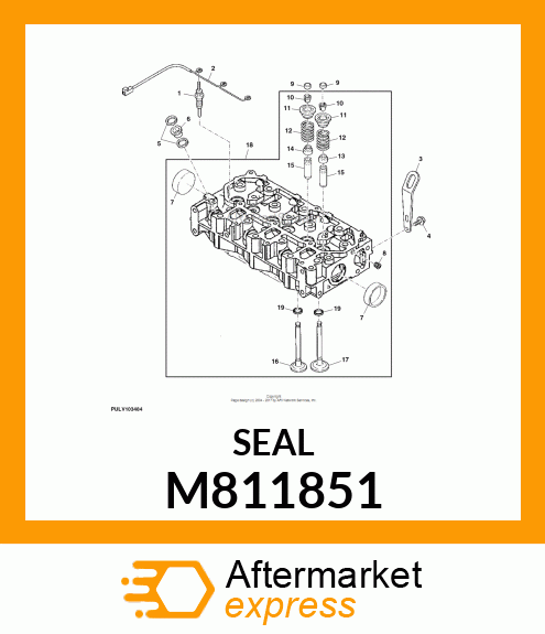 SEAL, VALVE STEM, EX M811851