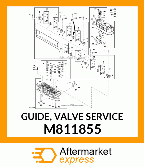 GUIDE, VALVE SERVICE M811855