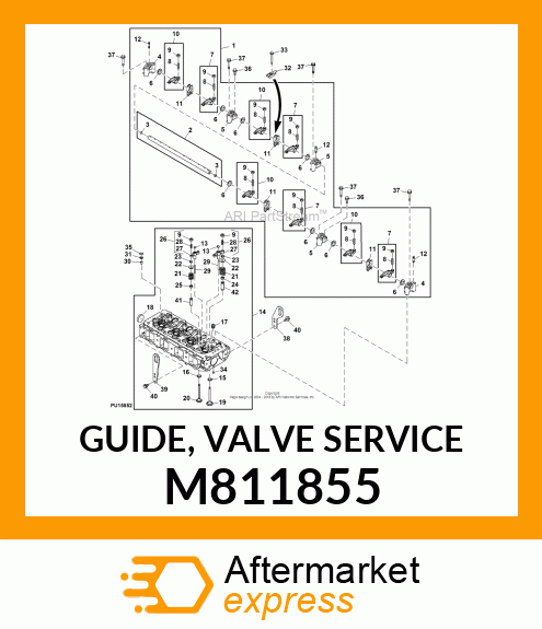 GUIDE, VALVE SERVICE M811855