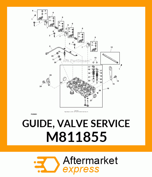 GUIDE, VALVE SERVICE M811855