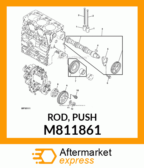 ROD, PUSH M811861