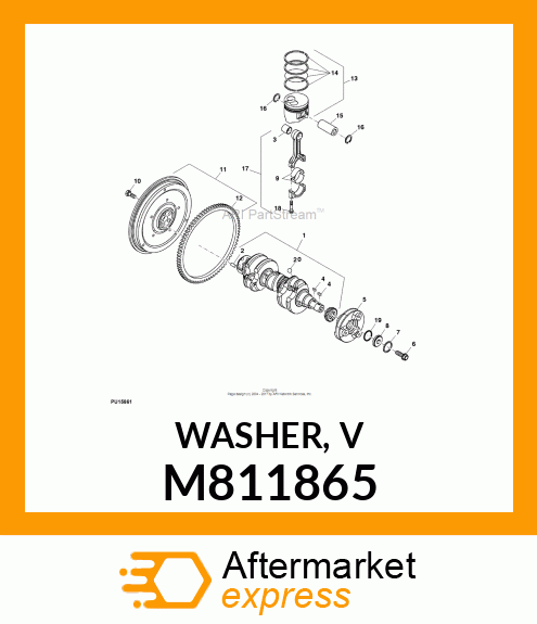 WASHER, V M811865