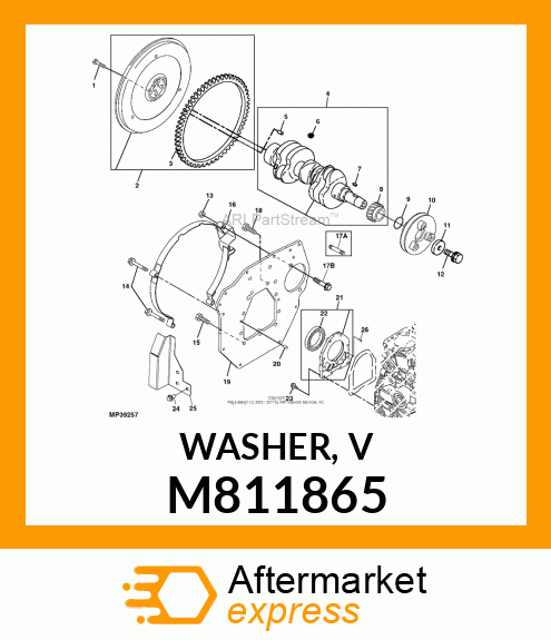 WASHER, V M811865