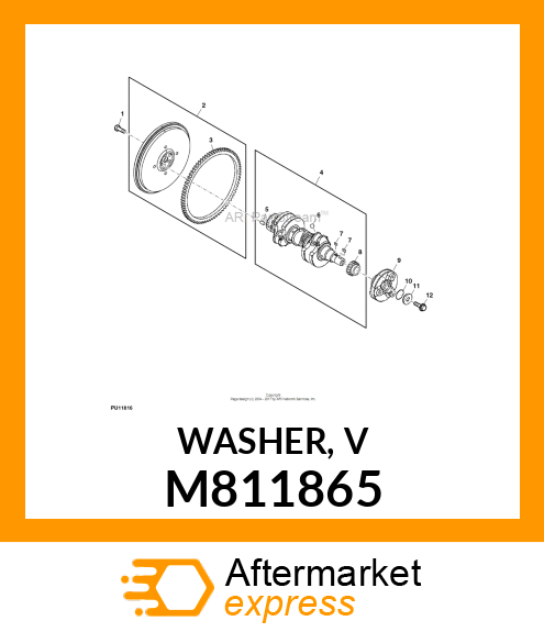 WASHER, V M811865