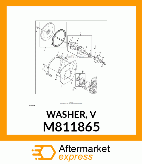 WASHER, V M811865