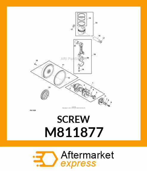 BOLT, CONNECTING ROD M811877