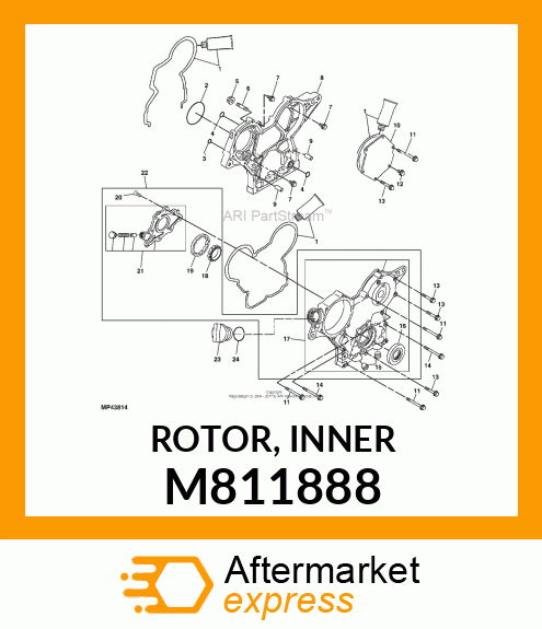 ROTOR, INNER M811888