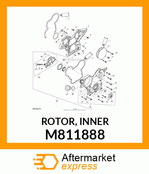 ROTOR, INNER M811888