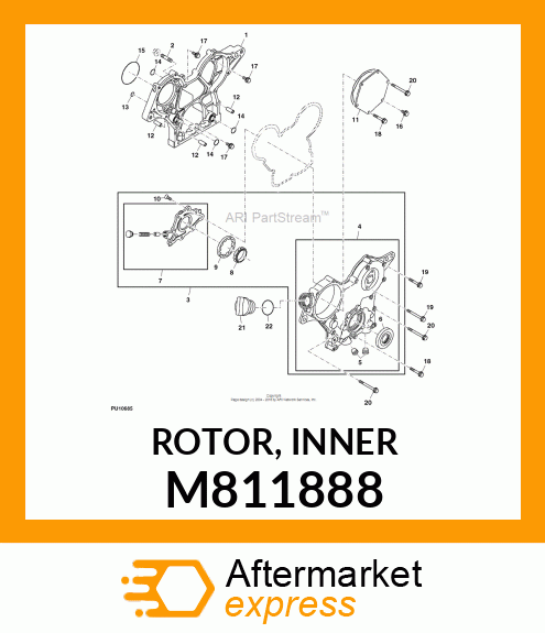 ROTOR, INNER M811888