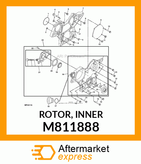 ROTOR, INNER M811888