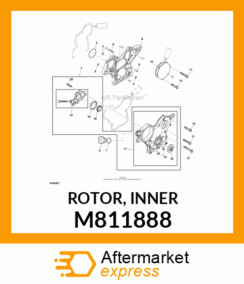 ROTOR, INNER M811888