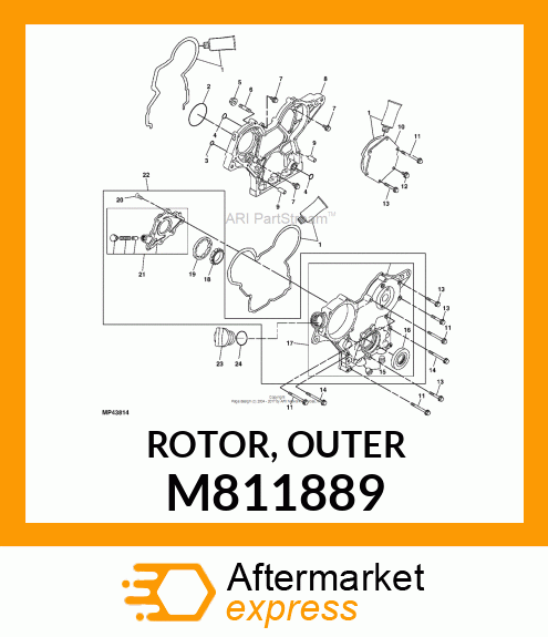 ROTOR, OUTER M811889