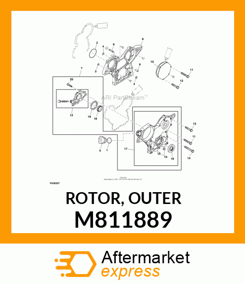 ROTOR, OUTER M811889