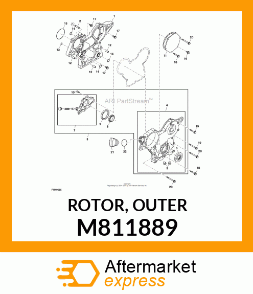 ROTOR, OUTER M811889