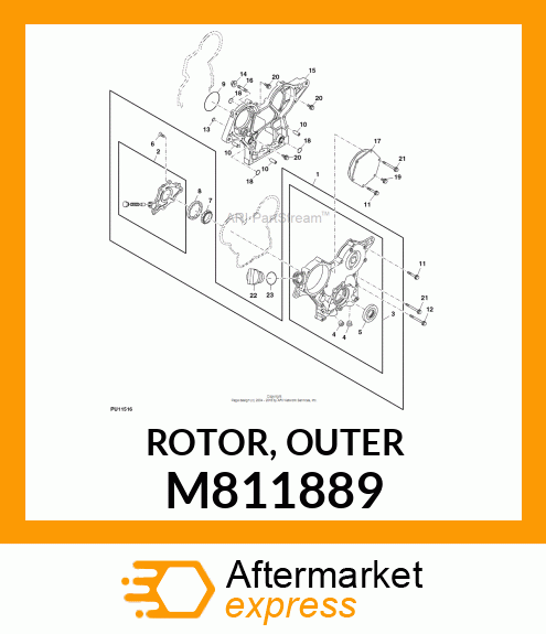 ROTOR, OUTER M811889