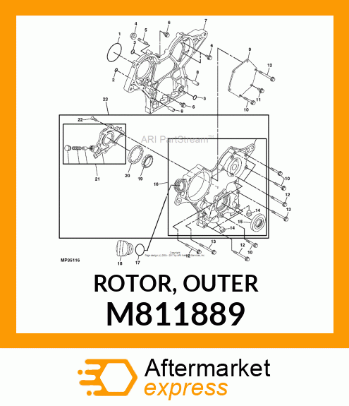 ROTOR, OUTER M811889